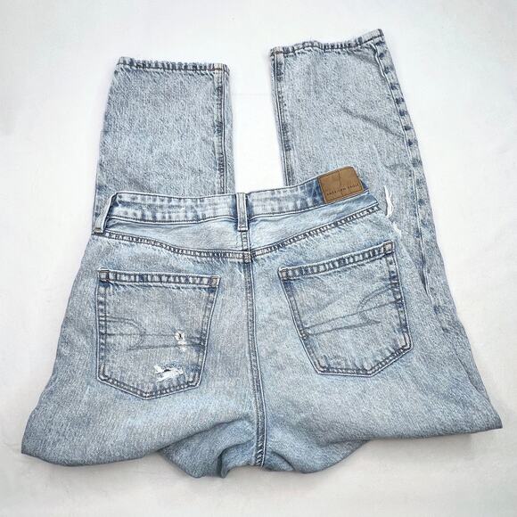 American Eagle Mom Straight Jean Size 6 Short - Picture 4 of 12